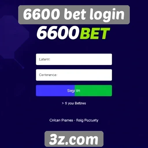 Avaliação da experiência do usuário no 6600 bet login